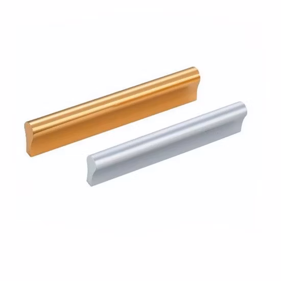 Heißer Verkauf in verschiedenen Farben Aluminium-Schrankgriffe Aluminium-Möbelbeschläge Schubladenknöpfe Beschläge Profile Griff