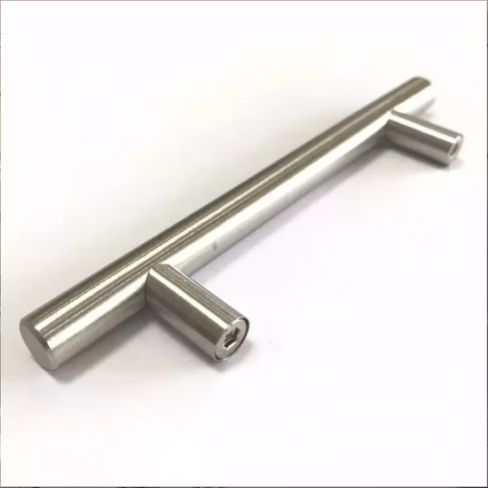 T-Bar-Edelstahl-Massivmöbel-Schubladen-hohle goldene Schrankgriffe