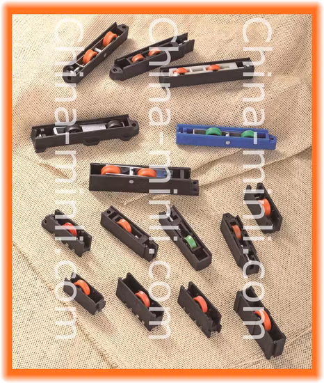 Hochwertige Schiebetürrolle aus Kunststoff und Nylon zum Neupreis