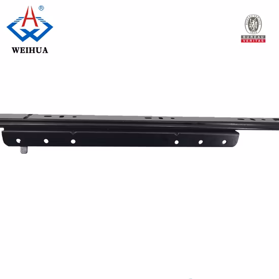 Kugelgelagerte Gleitschiene mit Synchronauszug und Sperrfunktion für den Esstisch