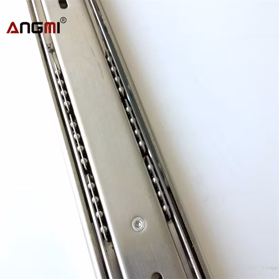 Günstiger Jieyang 42 mm Eisen, normale Werksmöbel, robuste Montage, Stahlkugellager, Zubehör, Teleskopschienen-Schubladenführungen